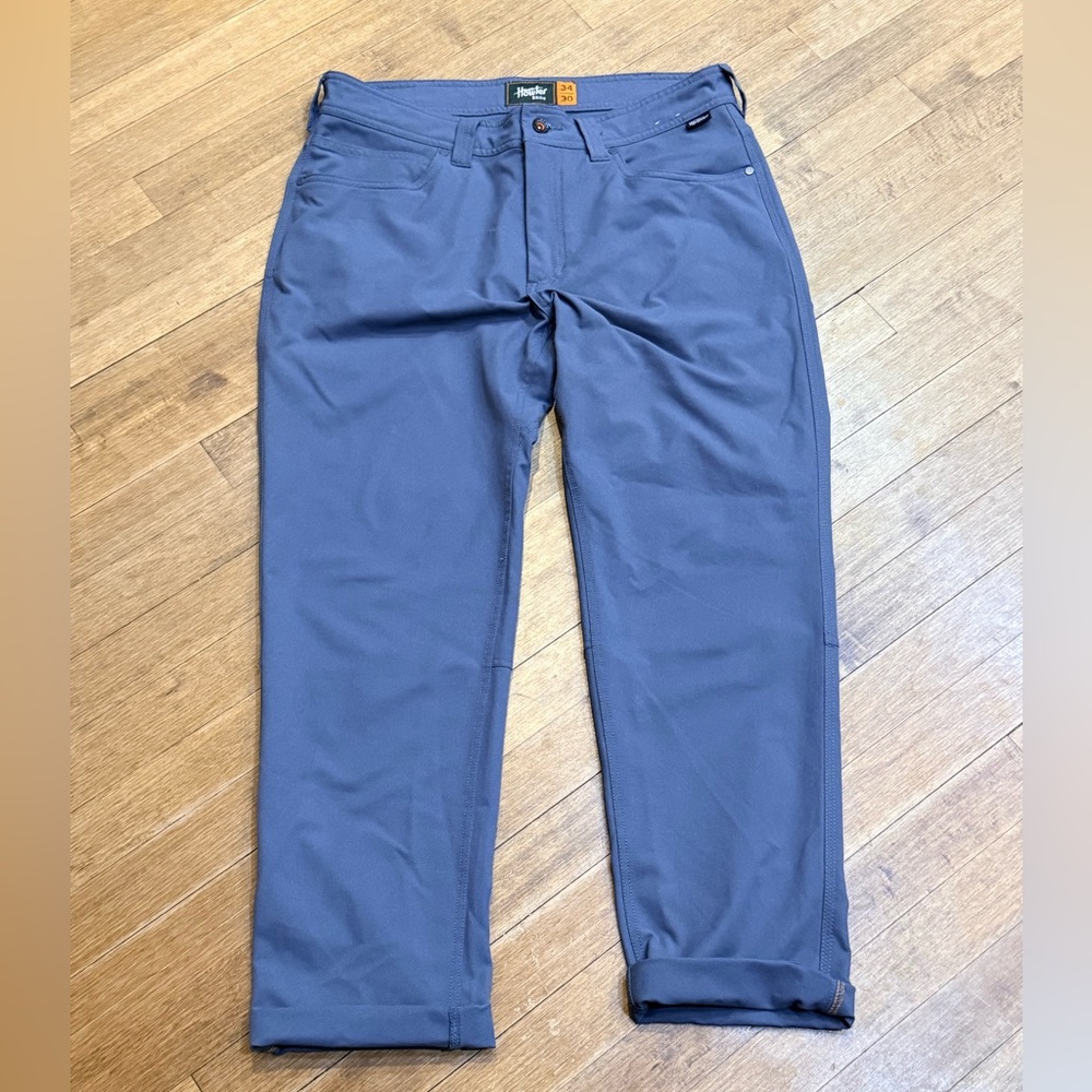 Howler Brothers -Ocean Blue, Frontside Tech Pants -    34 x 30 - NWOT